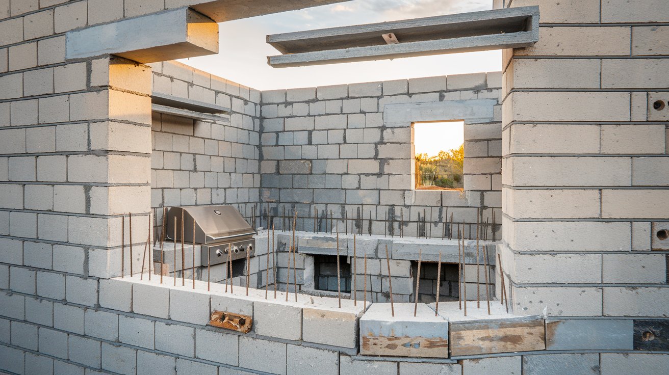 Creating Openings for Appliances and Storage