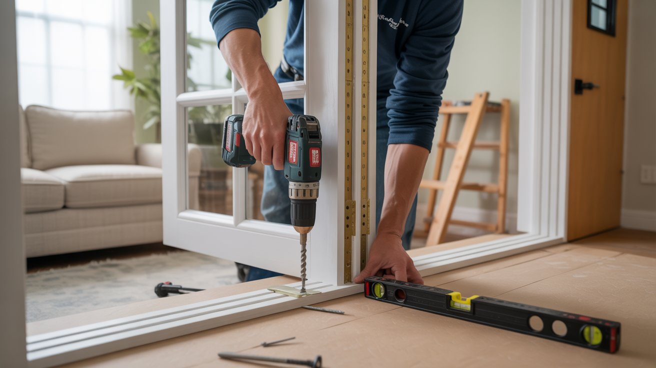 Secure the Frame Permanently