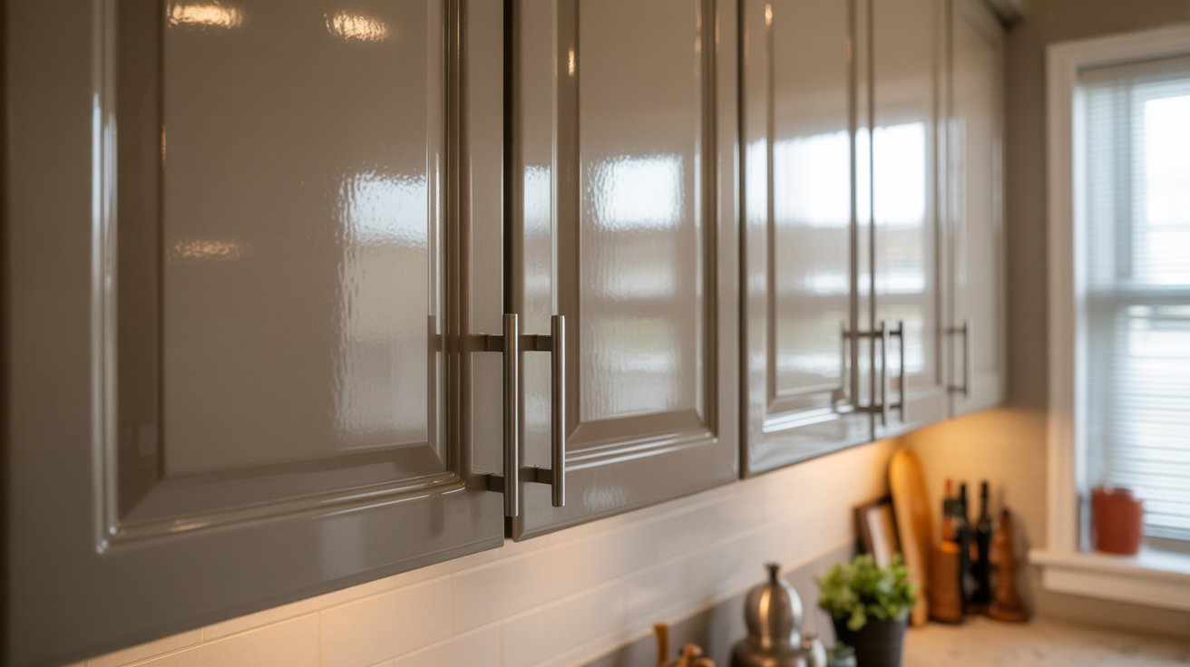 Semi-Gloss Finish for Cabinets