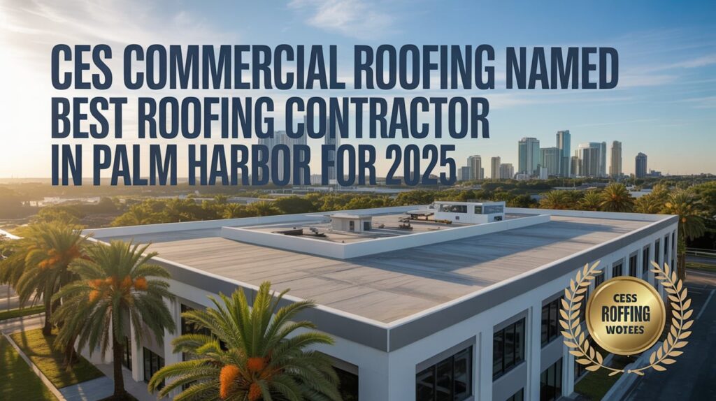 CES Commercial Roofing Named Best Roofing Contractor in Palm Harbor for 2025 roof