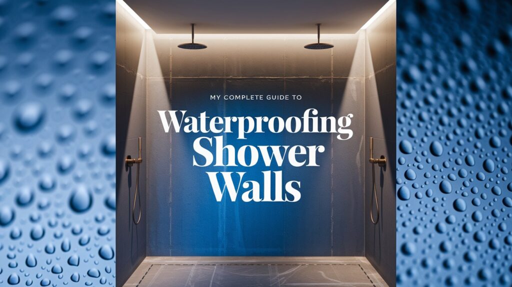 Waterproofing Shower Walls
