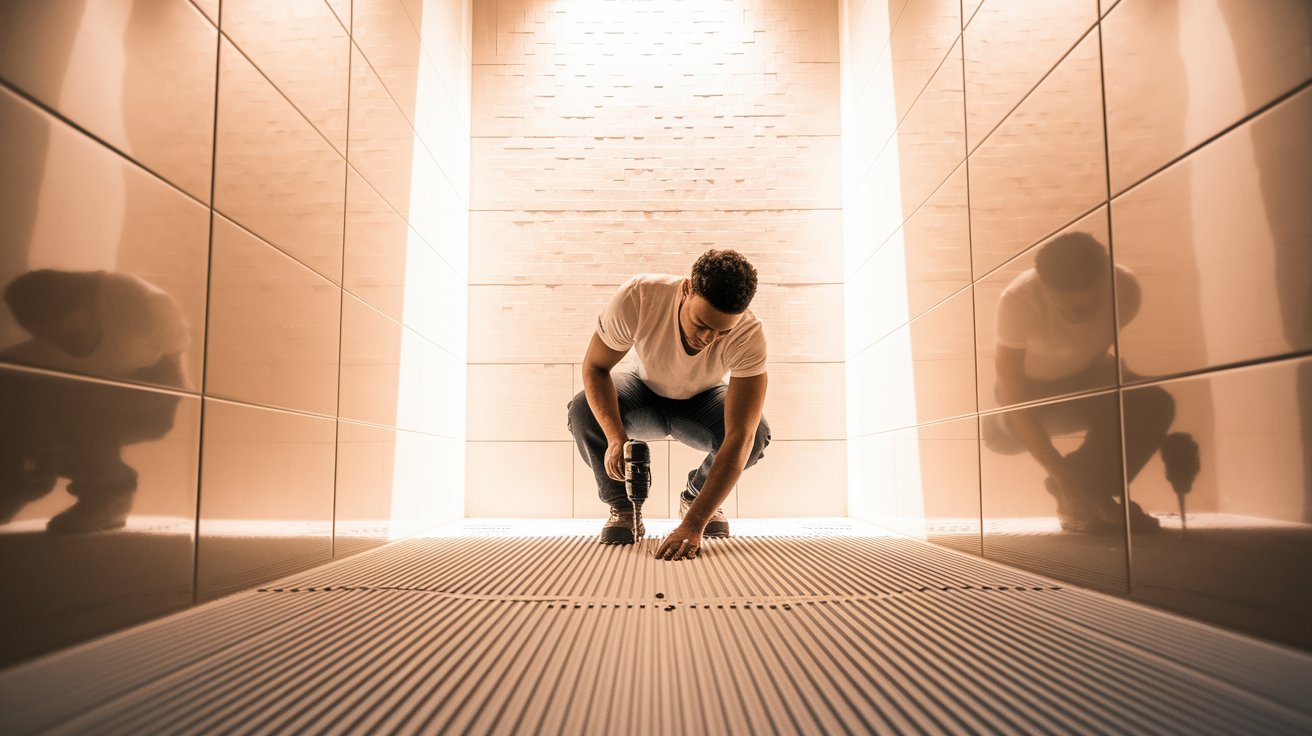 Prepare the Shower Surface