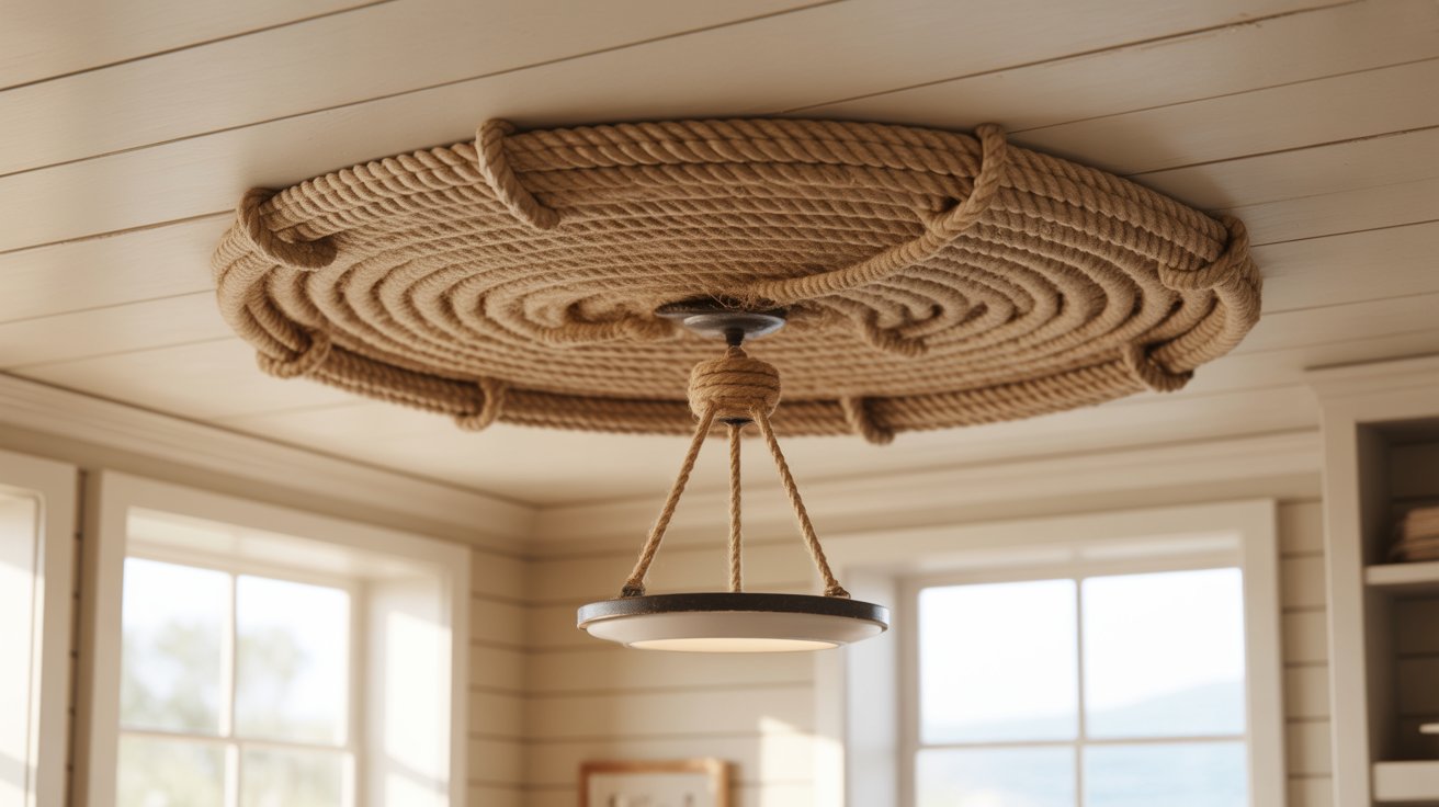 Rope-Wrapped Medallion