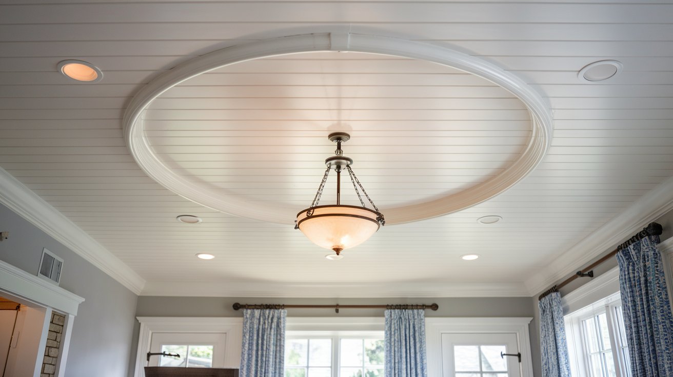 Shiplap or Beadboard Medallion