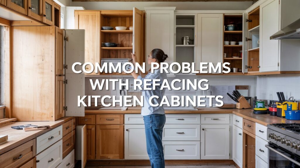 Problems with Refacing Kitchen Cabinets