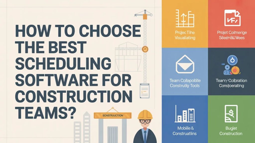 How to Choose the Best Scheduling Software for Construction Teams? How to Choose the Best Scheduling
