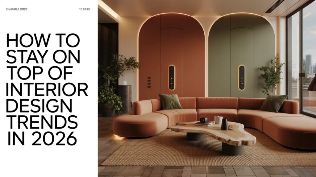 How to Stay on Top of Interior Design