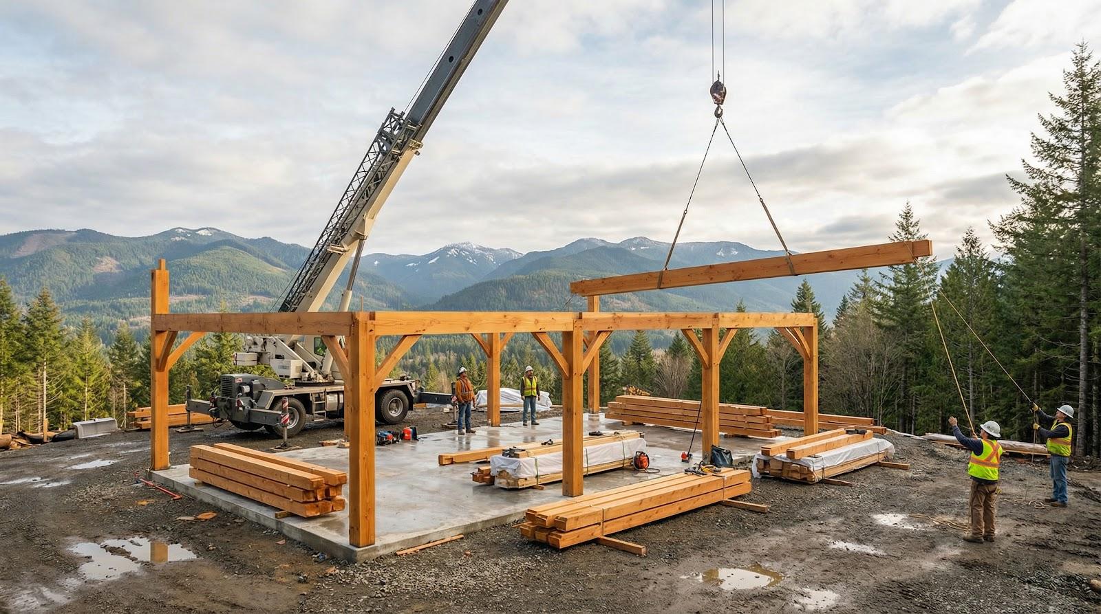 Why timber-frame kits