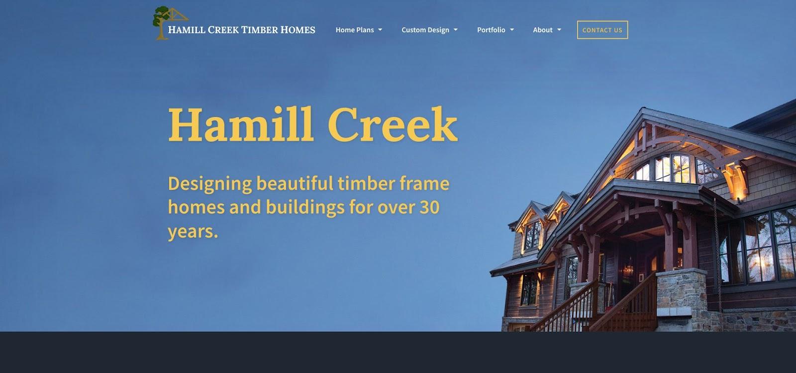 Hamill Creek Timber Homes