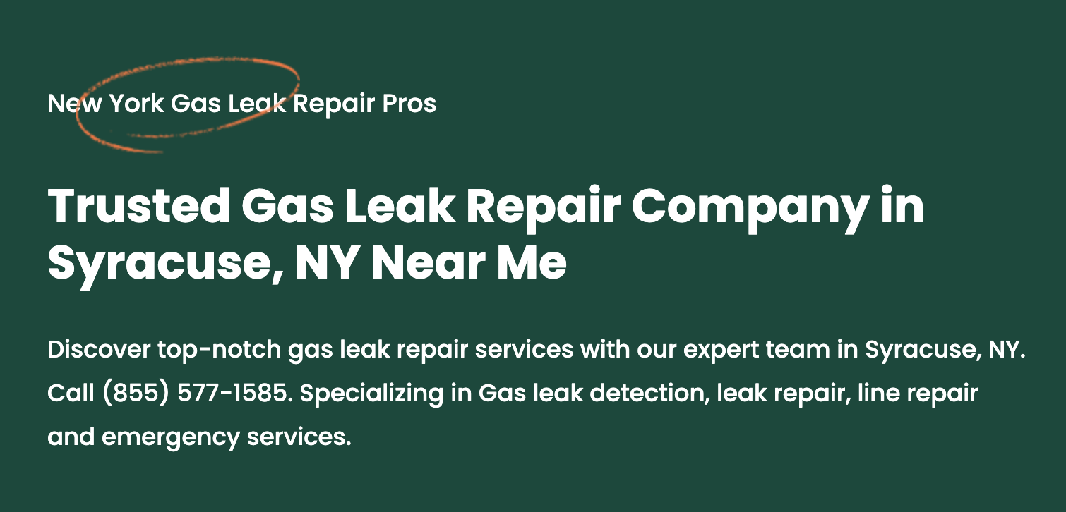 5. Gas Leak Repair Pros