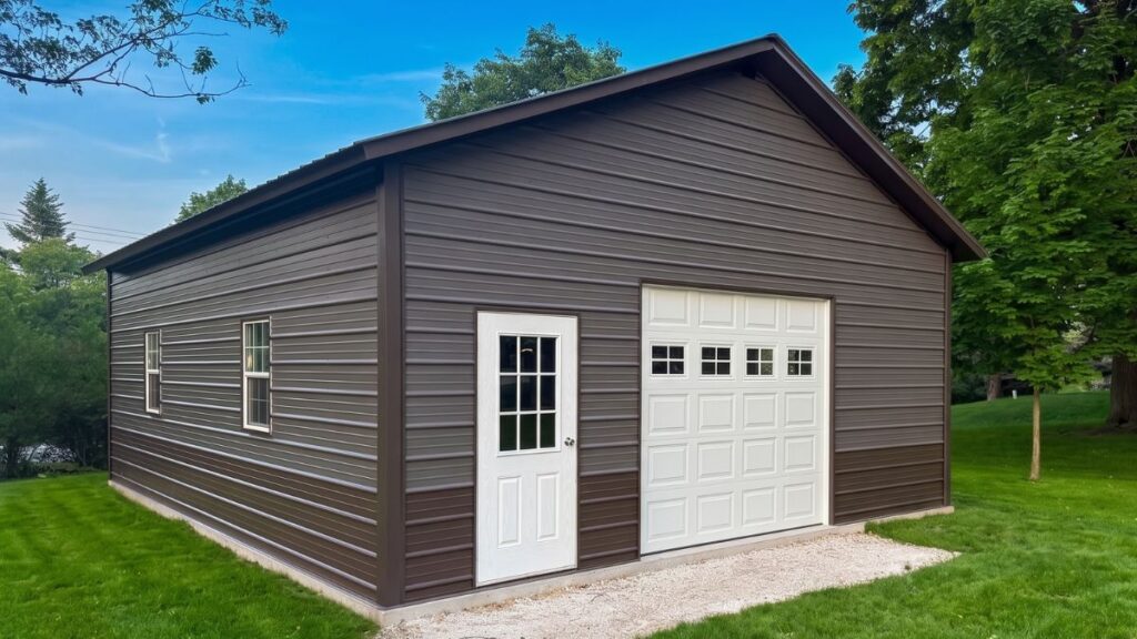 What Metal Garages and Carports Add to Home Value
